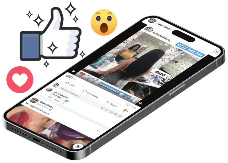 Facebook - Extensii Par - Salon Dikos